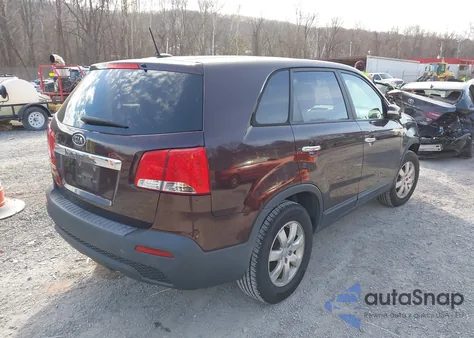 2011 Kia Sorento Lx из США, поврежденный, VIN 5XYKT3A15BG113075